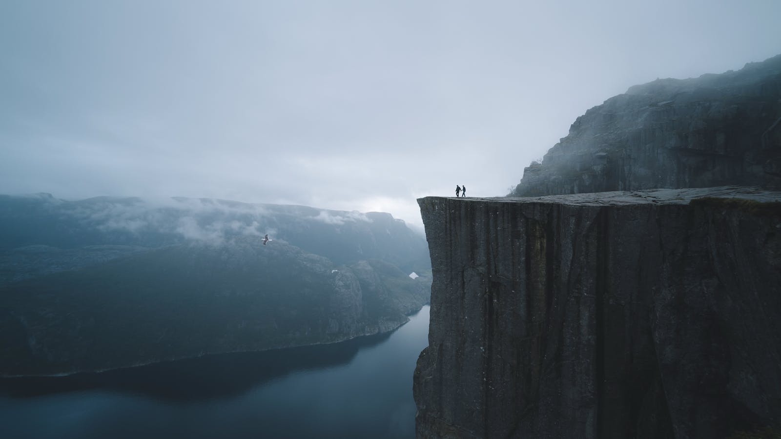 Why Oregon Men Feel Tired All Winter (And What to Do About It) Winter mountain in mist